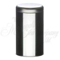 Silver Tea Tin - 3.5 ounces - Click Image to Close